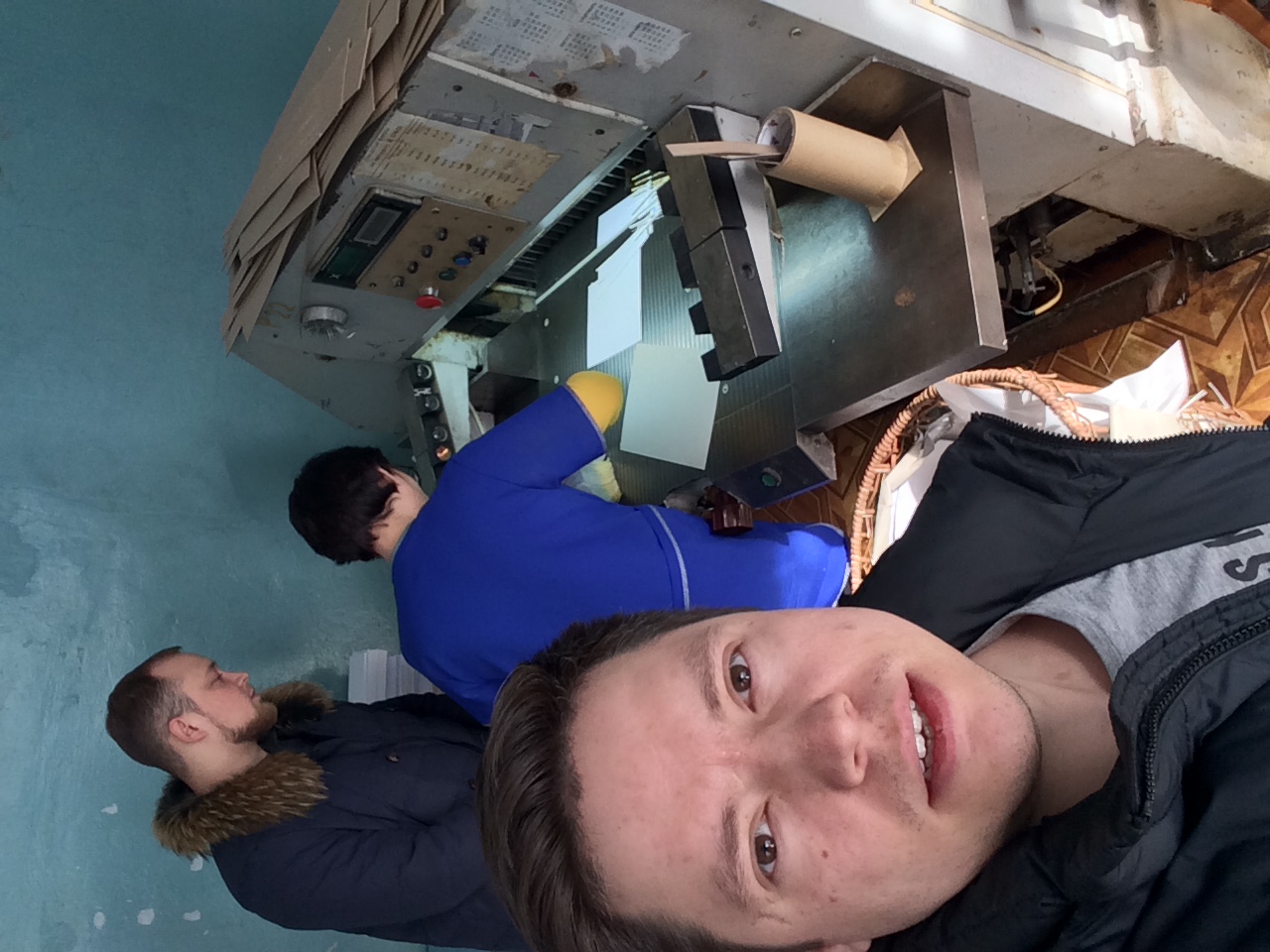 Robert Ivanov with the team during his first launch