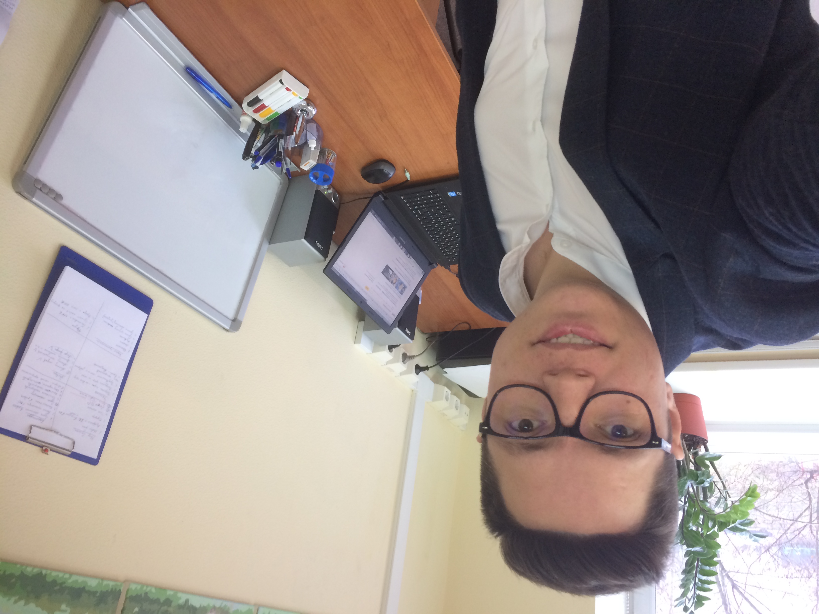 Robert Ivanov in the regional office